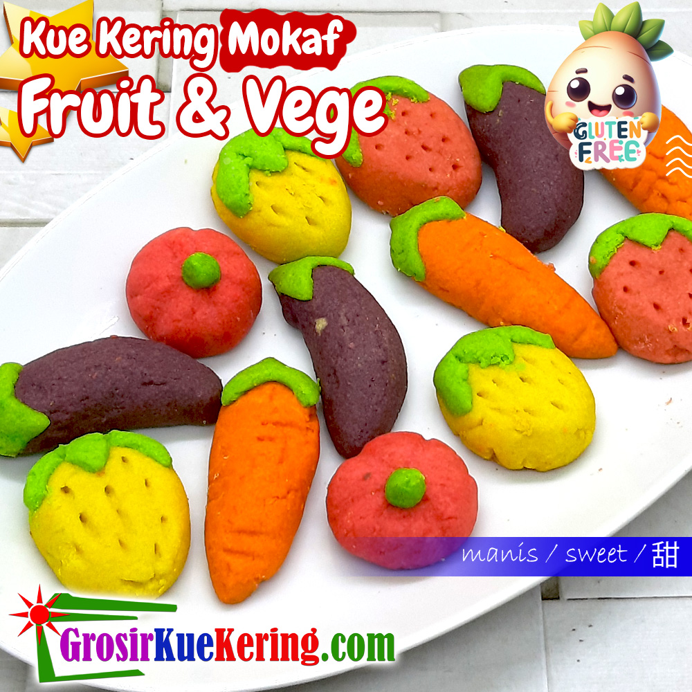 Kue Mokaf Fruit & Vege