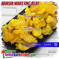 Manisan Nanas Ring Belah