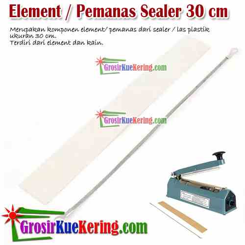 Sealer Plastik / Impulse Sealer 30 cm (Element Only)