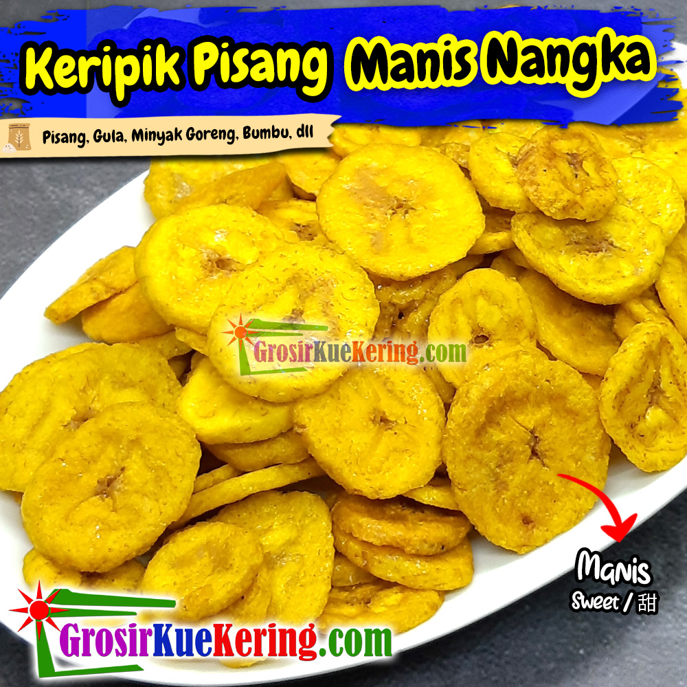 Keripik Pisang Manis Nangka