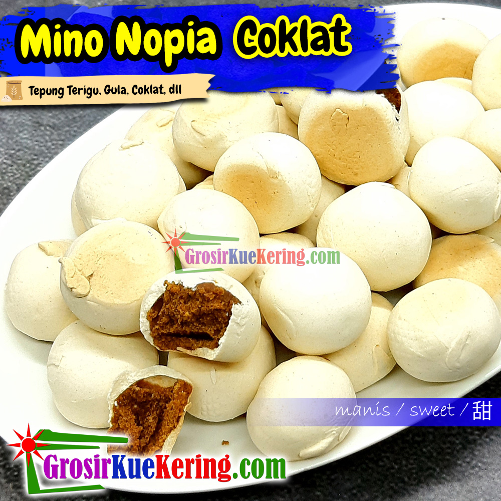 Mino / Nopia / Telur Gajah isi Coklat  
