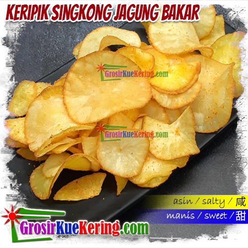 Keripik Singkong Bulat Jagung Bakar 