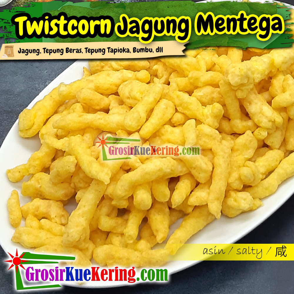 Twist Corn / Chetoz Jagung Mentega
